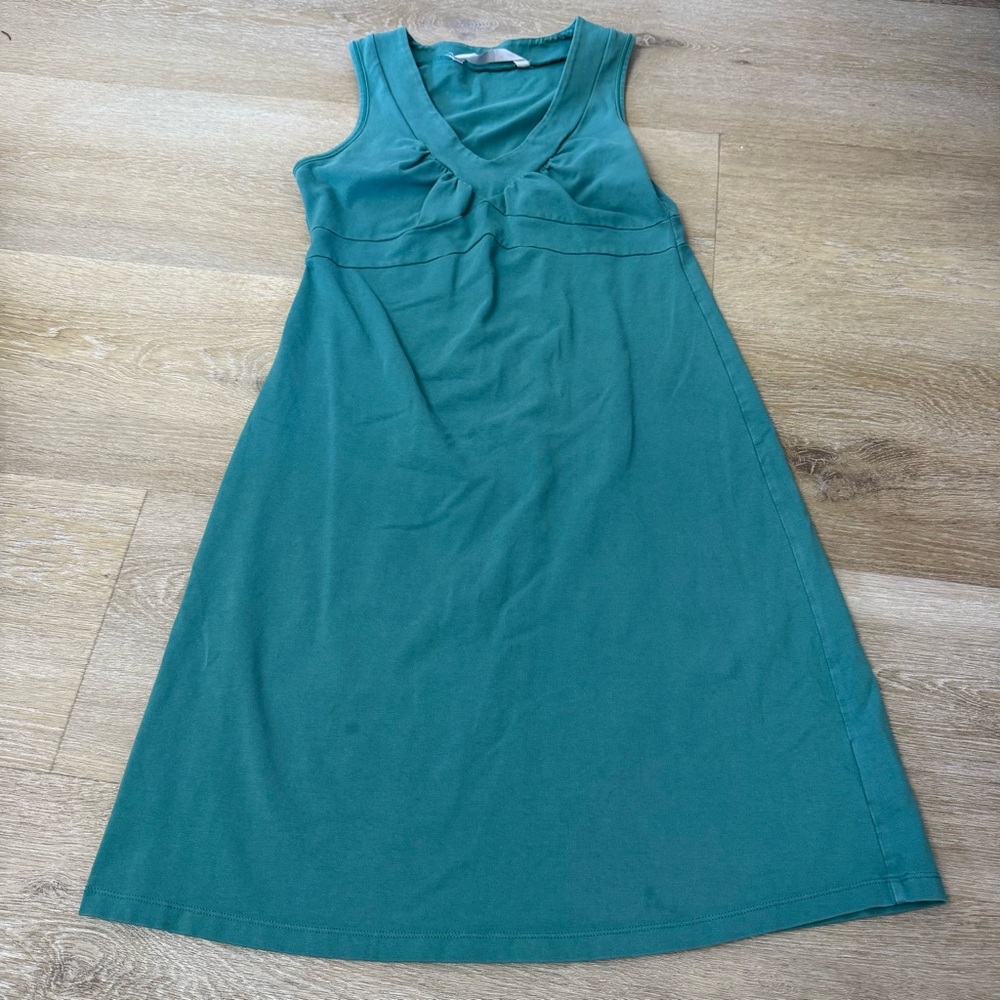 Athleta Teal Sleeveless Women's Dress